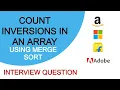 Count Inversions in an Array Merge Sort Naive-Better Approach C