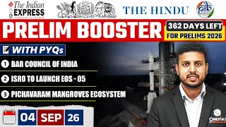 The Hindu News Paper Analysis | 4th September 2026 | Daily Current Affairs by Rishav Sharma Sir
