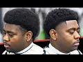 HAIRCUT TUTORIAL AFRO SHAPE UP HIGH TAPER CURL SPONGE
