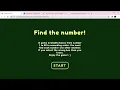 Find the number game code in JavaScript