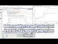 Open modify run and read output from HEC-RAS models with Python - Tutorial