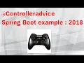 Spring Boot Controlleradvice example 2018