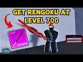 How To Get Rengoku Sword Blox Fruits lvl 700