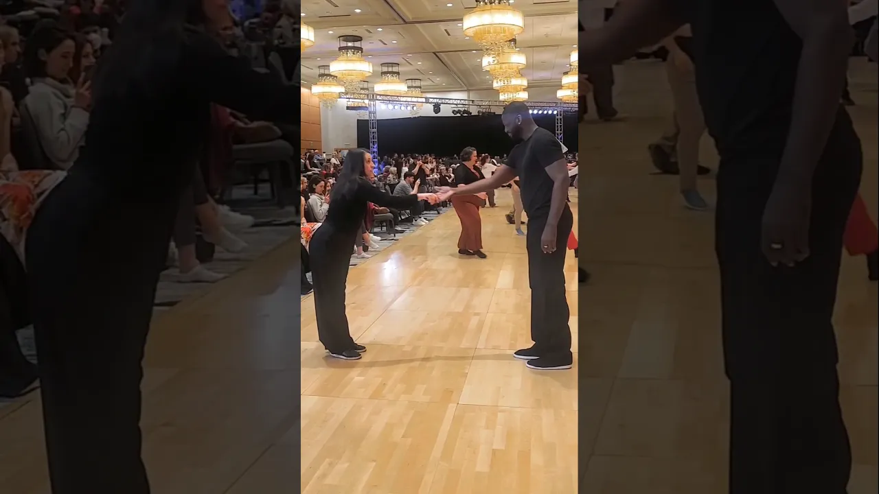 She said "Get over here" 🤣 #improv #westcoastswing