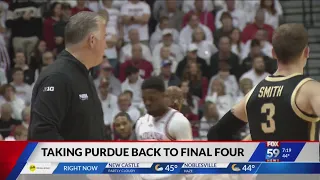 Coach Matt Painter celebrates 20 years at Purdue ahead of Final Four showdown