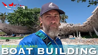 Visiting a Traditional Wooden Boat Building Beach in Indonesia on Bonerate Island