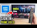 How To Sign In Amazon Prime On Any Smart TV - Step By Step