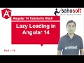 lazy loading in Angular 14 module loading Angular 14 Tutorial in Hindi