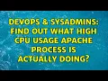 DevOps SysAdmins Find out what high CPU usage apache process is actually doing 6 Solutions