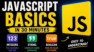 JavaScript Basics in 30 Minutes Variables Data Types