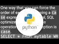 Does SQLite optimize a query with multiple AND conditions in the WHERE clause