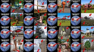 😱I Found Many Unique Things Structures Compilation in Google Earth 🌎!