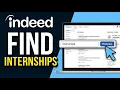 How to Find Internships on Indeed 2026 Simple Guide