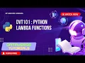 Lecture 17 - Python Lambda Functions Explained in Hindi lambda vs def map filter reduce