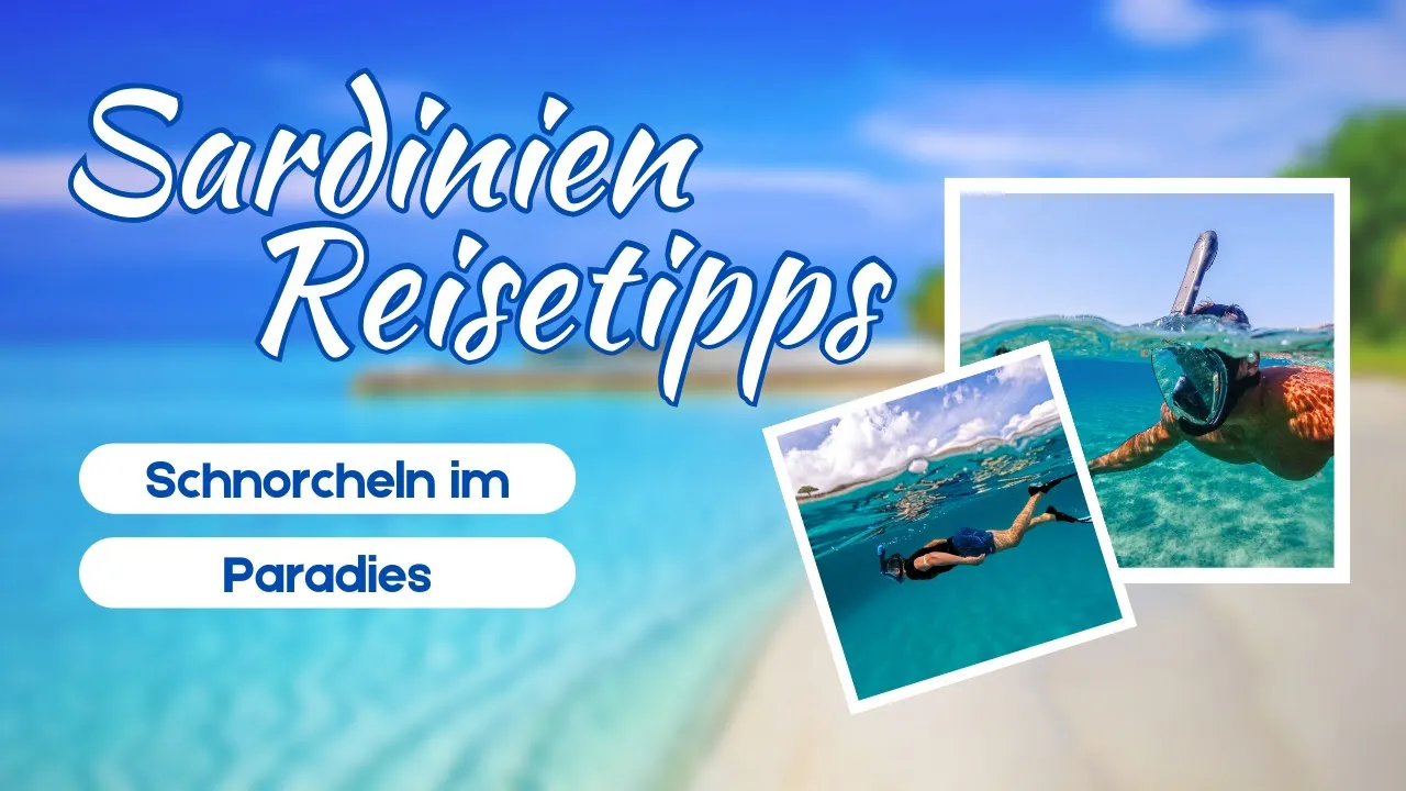 Schnorcheln auf Sardinien - Erfahrungswerte + Urlaubstipps | Mit Schnorchelmaske Seaview Pro
