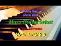 KARAOKE - MARS HIDUP SEHAT || SARTONO || NADA DASAR D