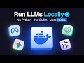 Run LLMs with Docker Model Runner No Python PyTorch or CUDA Required