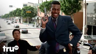 rush hour carter chases lee down hollywood boulevard clip trutv