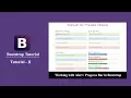 Bootstrap tutorial for beginners 11 - How to use alert and progress-bar using bootstrap in html