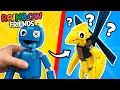 I built ROBLOX RAINBOW FRIENDS in LEGO