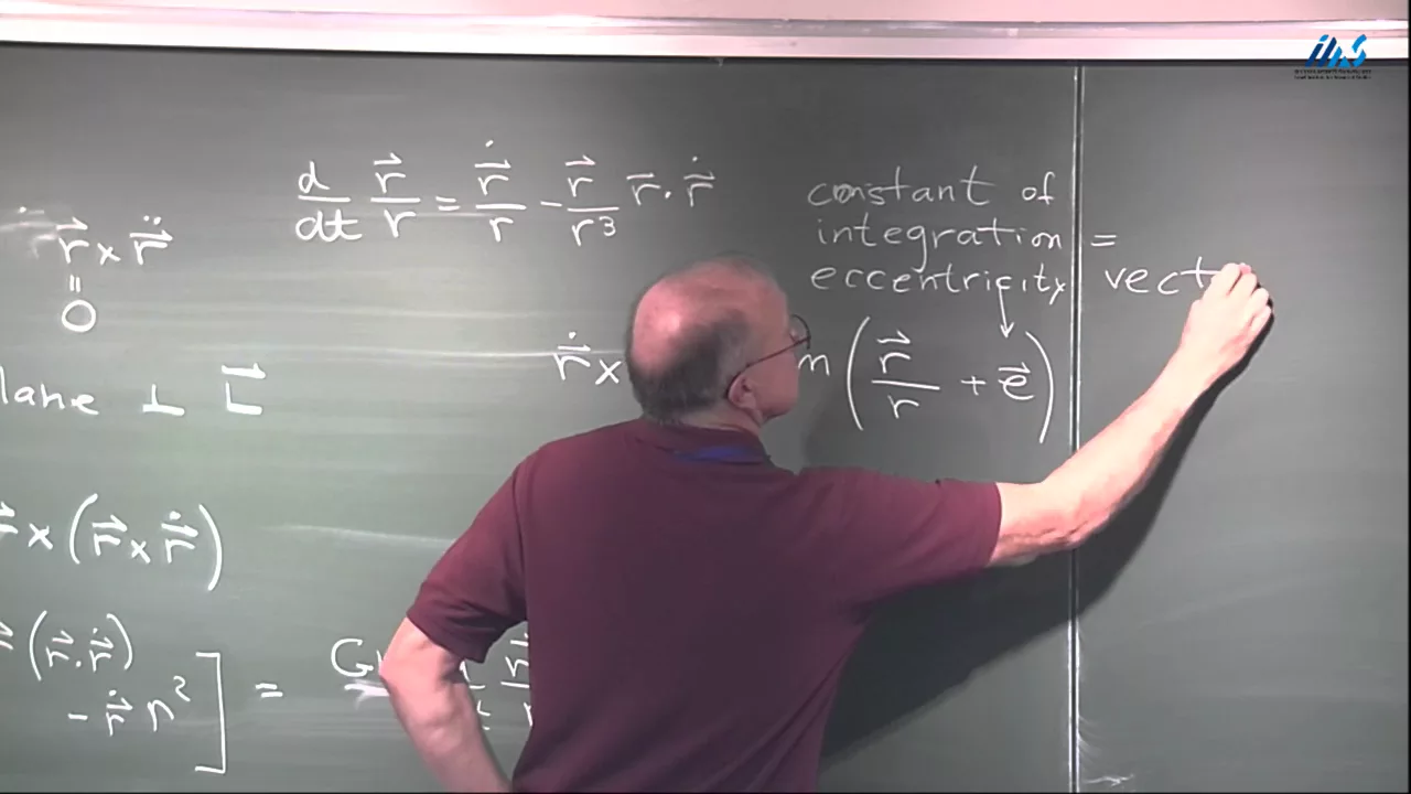 Scott Tremaine (Institute for Advanced Study, Princeton) Celestial Mechanics I