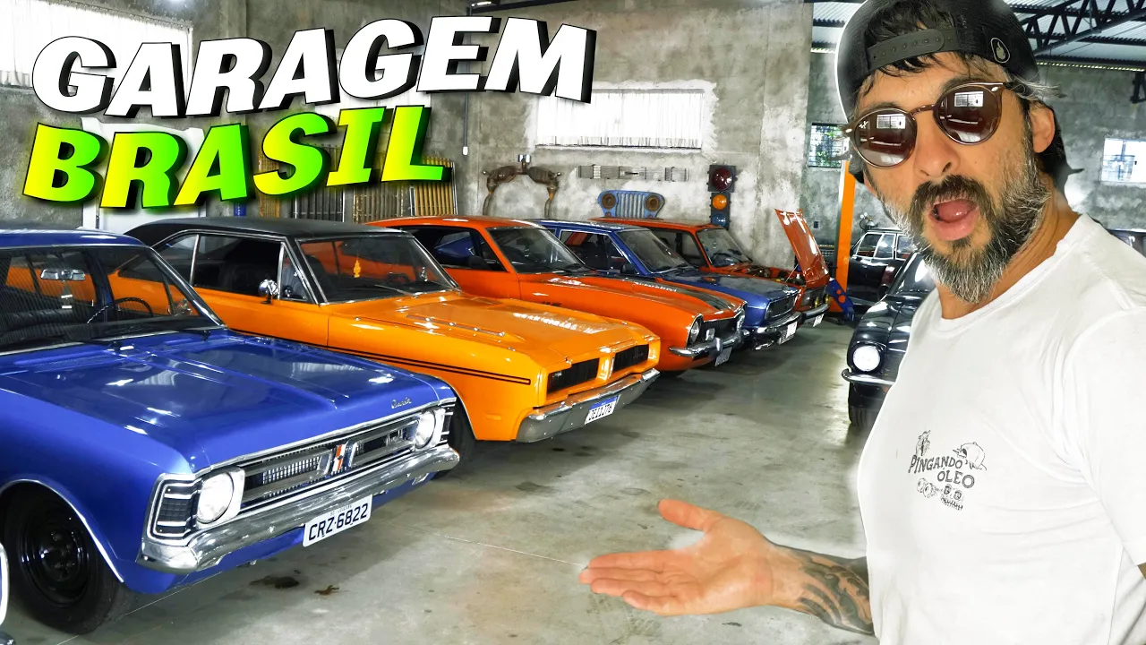 INACREDITÁVEL OS CARROS ANTIGOS BRASILEIROS DESSE CARA????????????