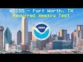 NOAA Weather Radio - Required Weekly Test KEC55 Fort Worth TX