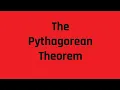 The Pythagorean Theorem A Review and Guided Practice for the Math Knowledge Subtest of the ASVAB