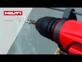 DEMO of the Hilti TE-CX Drill Bit