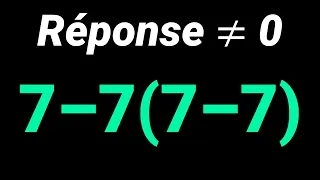 Quelle est la bonne réponse ? 😱 Math | Collège (5e, 4e, 3e, ...)