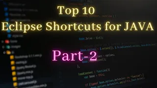 Best Eclipse Shortcut Keys Part 2 Java