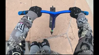 Download Riding my brand new scooter at Norton Skatepark... MP3