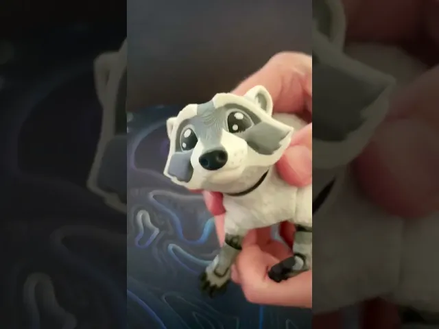 Raccoon - Articulated Figure video thumbnail