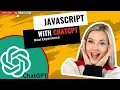Learn Javascript With Chatgpt - The Easiest Way To Get Started With Coding
