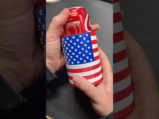 American Flag Drink Cooler / 4th of July Print video thumbnail