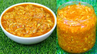 ঈদে মাংসের সাথে টেবিলে স্বাদ বাড়াবে মুখরোচক এই আচার-GreenMango Pickle Recipe| Kacha Amer Juri Acher