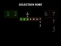 Selection Sort Animation