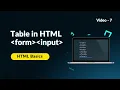 HTML Forms Tutorial for Beginners Input Types Radio Checkbox Textarea HTML
