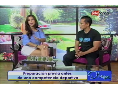 Preparación previa antes de una competencia deportiva