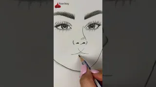 طريقة رسم الشفاه الممتلئة بالخطوات How To Draw The Lips Step By Step 
