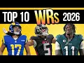 2026 Fantasy Football WR Rankings Top 10 Wide Receivers