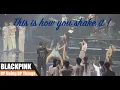 FANCAM 4K BLACKPINK Booty Shaking Lesson from LISA Ending in Canada 221106