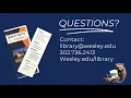 Tour of Parker Library