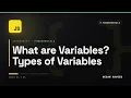 - Variables in JavaScript