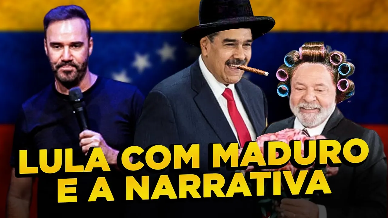 LULA COM MADURO E A NARRATIVA -  STAND UP DIOGO PORTUGAL