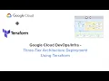 GCP DevOps-Infra - Three Tier Architecture Deployment using Terraform