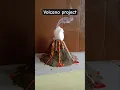 Volcano project how to make volcano project project for science students