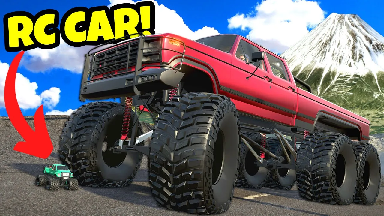 TROLLING Spycakes & His RC CAR in Snowrunner Mods Multiplayer!