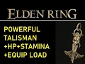 Elden Ring - Powerful Talisman HP STAMINA Equip Load