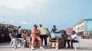 niska et fior 2 bior en plein tournage de leur clip gnommi avec lait